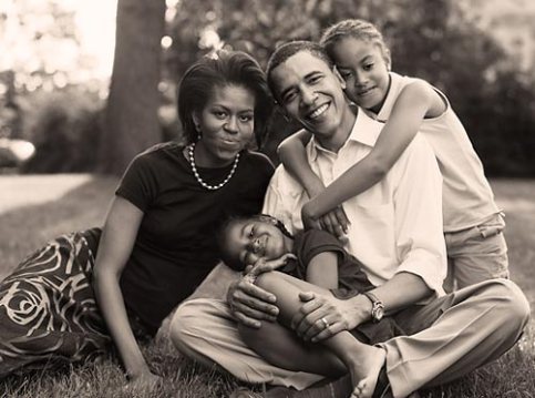 the-barack-obama-family